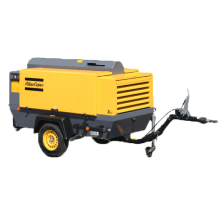 Компрессор винтовой "ATLAS COPCO" XAHS350 CUD (на шасси)