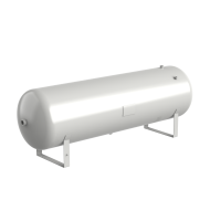 Ресивер горизонтальный DNT Р 250-16-Г (цинкование Гальванолом)