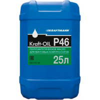 Масло компрессорное KRAFT-OIL_Р46 (25L)(для винтовых компрессоров) Масло компрессорное KRAFT-OIL_Р46 (25L)(для винтовых компрессоров)