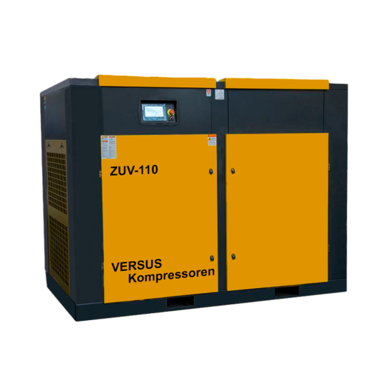 Винтовой компрессор ZUV – 110 8 бар прямой привод IP 23 F