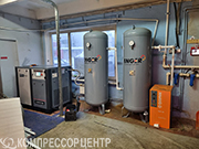 Винтовой компрессор "Ironmac" IC 30/10 C VSD для ООО "Эдалт Групп"