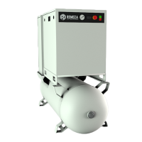 Компрессор спиральный "REMEZA" КС 10-8-270 M (с осушителем)