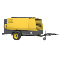 Компрессор винтовой "ATLAS COPCO" XAHS237 Dd (на шасси)