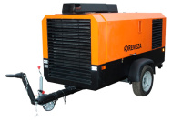 Компрессор винтовой "REMEZA" ДК-10/15 B (на шасси)