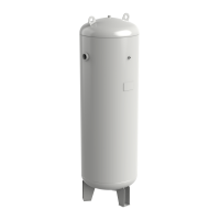 Ресивер вертикальный DNT РВ 500-10.600-3 (из нержавеющей стали)