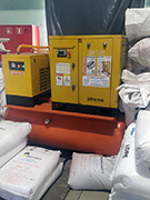 Винтовой компрессор "Berg" ВК-7.5РО-500/8 для ООО "ОмЗПП"