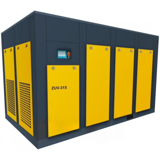 Винтовой компрессор ZUV – 315 10 бар прямой привод IP 23 D