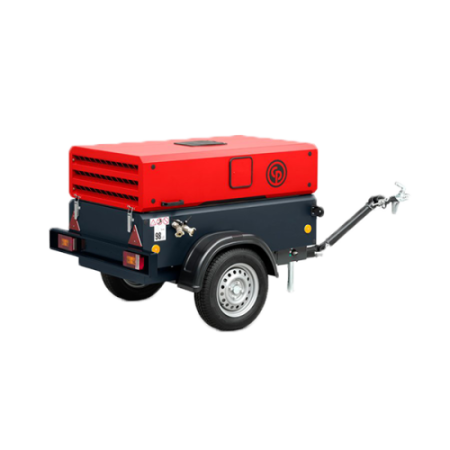 Компрессор винтовой "Chicago Pneumatic" CPS 5 (на шасси)