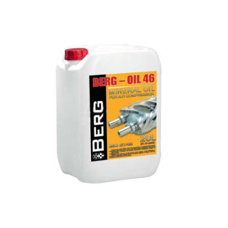 Масло компрессорное Berg Oil (20л) (для винтовых компрессоров) Масло компрессорное Berg Oil (20л) (для винтовых компрессоров)