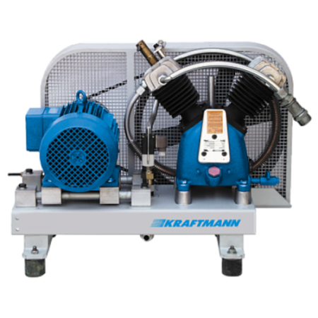 Компрессор поршневой дожимной (бустер) "KRAFTMANN" 2-60-66 (2400 л/мин)