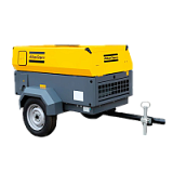 Винтовой компрессор ATLAS COPCO XA 57 E (на шасси)